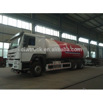 Camion citerner à vendre en Chine à vendre, Howo 4 * 2 camion citerne à gaz LPG